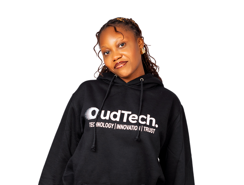 a lady displaying the hero image